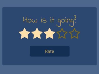 Cool star rating with JQuery and font awesome